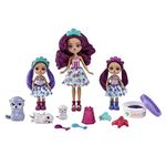 Enchantimals Family Toy Set, Ottavia Otter Doll (6-in) with Little Sibling Dolls (4-in) and 3 Otter Animal Figures, Great Toy for Kids Ages 3 and Up