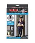 Magic Mesh The New and Improved Stronger Hands-Free Magnet Screen Door to Help Block Mosquitoes and Bugs