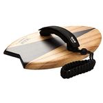 WAW TimberFish Bodysurfing Handplane, Handboard, Body Surf Plane, Hand Surfer, Hand Paddle, Sustainable Timber