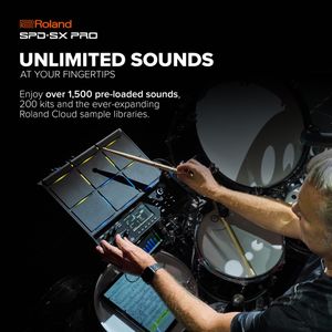 Roland SPD-SX PRO Sampling Pad – Professional Drum Percussion Pad