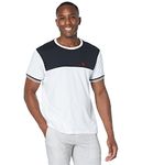 U.S. Polo Assn. Men's Two Tone Crew Neck T-Shirt, Black, S