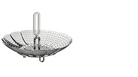 Ikea Stainless Steel Steamer Basket- Multicolour