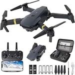 Banban E58 Drones with Camera Foldable Remote Control Drone Compact Aerial Photography for Outdoor 120° degrees of obstacle avoidance,Comes with Carrying Case and 3 Batteries No Assembly Required