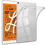 M.G.R.J® Compatible for iPad Mini 5 Case, Soft TPU Transparent Back Cover Compatible for iPad Mini 5 (Transparent) (7.9" inch)