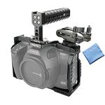 MAGICRIG Full Cage Kit for BMPCC 6K Pro & 6K G2 with Top Handle, T5 SSD Mount Clamp for Blackmagic Pocket Cinema Camera 6K Pro & 6K G2