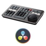 Blackmagic Design Davinci Resolve Speed Editor Bundle with Davinci Resolve 17 Studio (Activation Card) (2 Items), Bluetooth