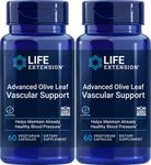 Life Extension Advanced Olive Leaf Vascular Support With Celery Seed Extract 60 Vegetarian Capsules-Pack-2