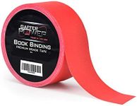 Gaffer Power Red Bookbinding Tape 2" x 15 Yards | Strong, American Made, Acid-Free Tape for Book Repair, Scrapbooks, and Documents