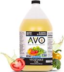 AVO ORGANIC 100% VEGETABLE Oil, 64 Fl-oz (Half a Gallon) NO preservatives added