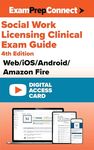 Social Work Licensing Clinical Exam Guide (Digital Access Card): Web/iOS/Android/Amazon Fire