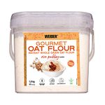 Weider Gourmet Oat Flour (1.9 kg) Rice Pudding Flavour. Whole Grain, Source of Protein and Fiber, Low Sugar and Low Saturated Fat. Ideal for Breakfast and for Cooking