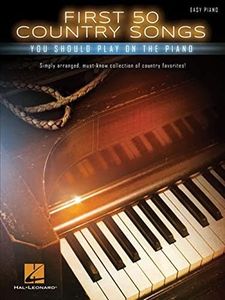 Hal Leonard First 50 Country Songs You Should Play On The Piano Book