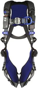 3M 113045 DBI-SALA ExoFit X300 Comfort Vest Positioning Safety Harness Fall Protection, OSHA, ANSI, General Industry, Aluminum Back and Hip D-Ring, Auto-Locking Quick Connect Leg and Chest Buckles, XS