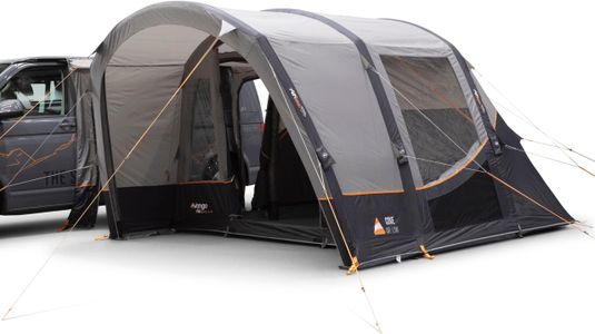 Vango Cove III Air Campervan Awning with Front Canopy – Inflatable, 4000mm Waterproof, Mid (215-255cm)