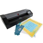 TruLam 12.5" Pouch Laminator with Variable Temperature and Speed | Compatible with 3 Mil - 10 Mil Thermal and Cold Pouches | Laminates Documents & Photos | Low to Medium Volume Use | 1-Year Warranty