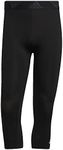 adidas Men's Standard Techfit 3/4 Tights, Black, Large