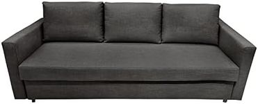 CRIUSJA Couch Cover for IKEA Friheten 3 Seat Sofa Bed Sleeper, Couch Covers for Small Couch, Sofa Slipcovers for Living Room, Couch Cover with Cushion Covers (S-19)