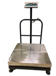 Aviary 500kg Weight Capacity 50g accuracy Digital weighing scale for Retail Shop, Industry and Factory with Heavy Duty Platform size 600x600mm (24 x 24 inches)