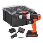 BLACK+DECKER MATRIX 20V MAX* Drill Kit with Storage Case (BDCDMT120CSTFF)