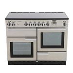 Rangemaster Professional Plus PROP110ECSS/C 110cm wide Electric Range Cooker with Ceramic Hob - Stainless Steel - A/A Rated
