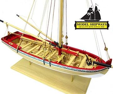 Model Shipways 18th Century Longboat 1/4 Scale Wood Model Kit - Intro to Shipmodeling - Model Expo