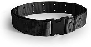 Tactical Belt, Adjustable Security Military Heavy Duty Rescue Belt for Outdoor Sports and Hunting Black