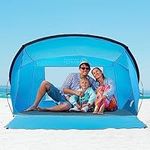 OutdoorMaster Beach Tent for 3-4 Pe