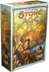 Z-Man Games Zman Games Stone Age Board Game,Brown