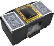 TAAVOP Automatic Card Shuffler, 1-2 Deck Battery-Operated Electric Poker Card Shuffler Machine, for Playing Cards/UNO