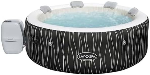 BESTWAY Lay-Z-SPA Hollywood AirJet Inflatable SPA, 196 x 66 cm, Black (60059)