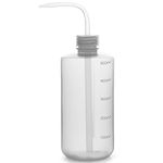 Labasics Chemical Wash Bottle, 1-Pack Plastic Safety Lab Squeeze Wash Bottle, LDPE with Narrow Mouth, 500 ml (8 oz)/1 Bottle