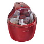 Nostalgia 1.5-Quart Electric Ice Cream, Frozen Yogurt, Gelato and Sorbet Maker, Red