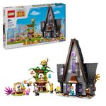 LEGO Despicable Me Minions and Gru's Family Mansion, Toy House Movie Set for 8 Plus Year Old boys & Girls who Love Independent Play, Includes 6 Minifigures and 3 Buildable Figures, Gift Idea 75583