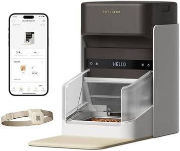PETLIBRO RFID Automatic Cat Feeder, Stop Pets Fighting Over Food, Collar Activated Permission Feeding, Remote Feeding via App, Adjustable Lid, 3L Food Container, Ideal for Multi Cats