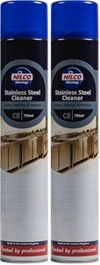 Nilco Professional C8 Stainless Steel Cleaner, 750 ml (Pack of 2)