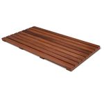 Facilehome Teak Bath Mat Non Slip Bath Mat SPA Mat Bathroom Door Mat (31.5 x 19 x 1.18)