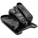 TODO Mini Under Desk Elliptical Machine, Elliptical Pedal Exerciser for Home, Cross Trainer with Remote Control & Non-Slip Pad, 12 Adjustable Speed, Low Impact, Portable