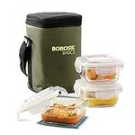 Borosil - Basics Glass Lunch Box Sq