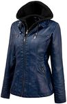 Tagoo Faux Leather Jacket Women Mot