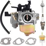 ZAMDOE Carburetor for Honda GX160 5.5HP GX200 GX168 6.5 HP GX140 Engine 196cc WP20 EG1400 Harbor Freight for Predator 212cc Go Kart OHV for Baja Mb165 Mb200, Replaces 16100-ZH8-W61