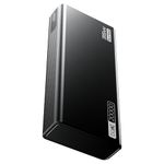 Boat Energyshroom PB435 20000 mAh 35W Super Fast Charging Power Bank, Smart 12 Layer Protection (4X Output Ports, Supports Android, iPhone, Tablets, Earbuds, etc.) (Onyx Black)