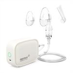 MEDTECH Travelite USB-C Powered Nebulizer | Super Compact and Portable Travel DC Nebulizer Machine with Complete Adult and Child Kit & Travel Pouch