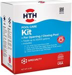 HTH 91022 Swimming Pool Care Kit, Opening and Closing Swimming Pool Supplies, 4 lbs