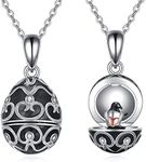 AXELUNA Easter Egg Penguin Necklace