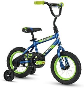 Huffy Upshot 12/16/20 Inch Boy's Bike for Kids, Multiple Color Options Available, Removable Training Wheels, BMX Design, Designed for Growth, Durable Construction, Quick Connect Assembly