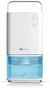 PureMate Dehumidifier 1200ml Compact and Portable Mini Air Dehumidifier for Damp, Mould, Moisture in Home, Kitchen, Bedroom, Bathroom, Caravan, Garage Office