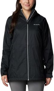 Columbia Women's Switchback Lined Long Jacket, Black, Large