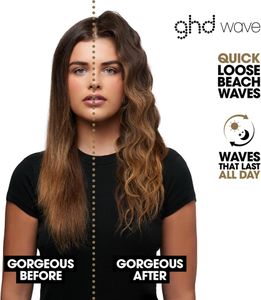 ghd Triple Barrel Hair Waver – Black Wave Styler