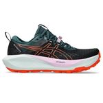 Asics Women's Gel-Trabuco 13 Trail Running Shoes, 7, Black/NOVA Orange