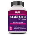 Zenith Nutrition Resveratrol Plus with Gymnema Sylvestre - 60 Capsules